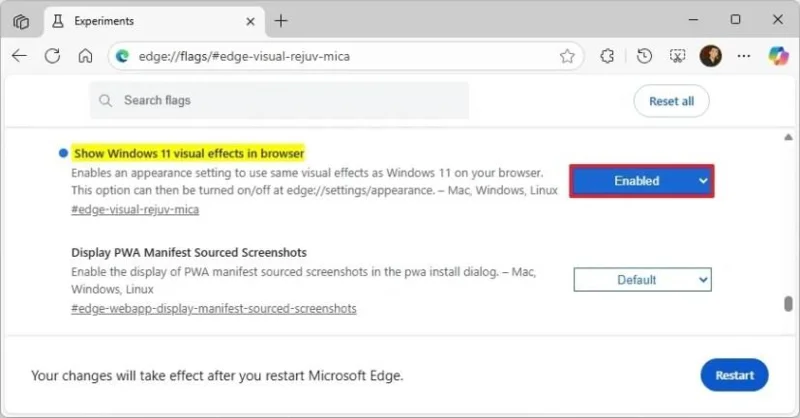So aktivieren Sie den Glimmereffekt in Microsoft Edge im Jahr 2026 So aktivieren Sie den Glimmereffekt in Microsoft Edge im Jahr 2026