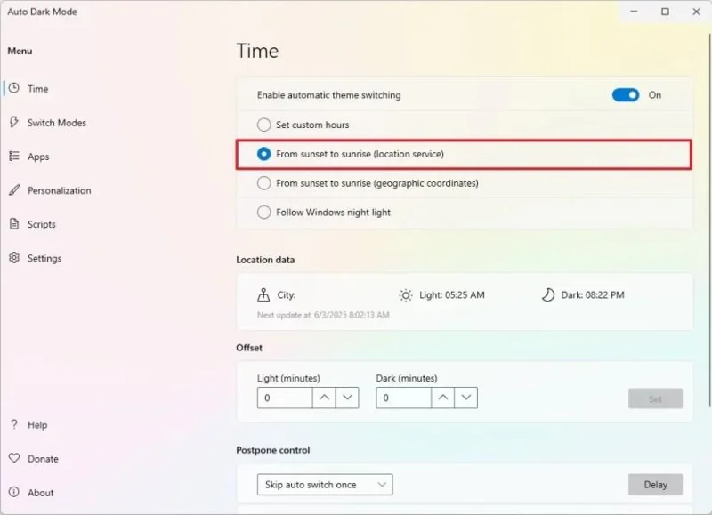 Come passare automaticamente dalla modalità chiara a quella scura su Windows 11