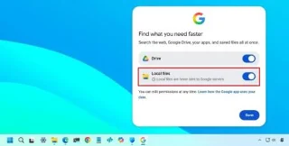 Come installare la nuova app desktop di Google per Windows 11 con intelligenza artificiale Gemini e integrazione con la ricerca file
