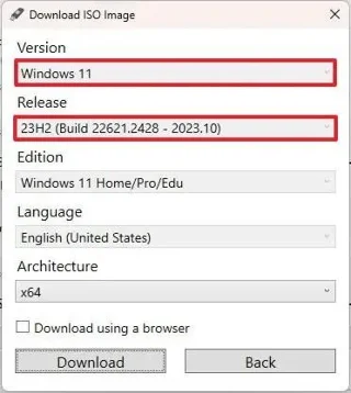 Come utilizzare Rufus per creare una chiavetta USB avviabile con Windows 11 23H2