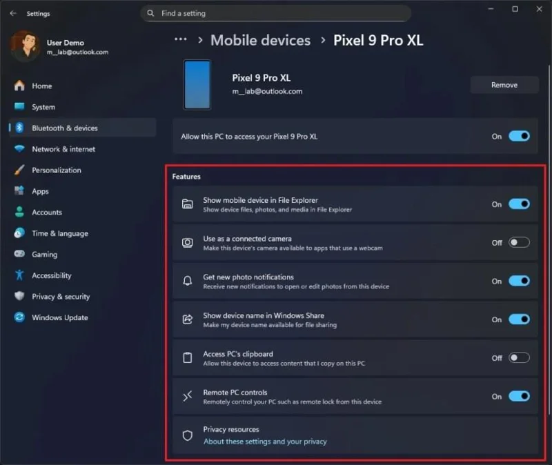 La build 26220.6972 (KB5067106) per Windows 11 25H2 introduce ulteriori modifiche alla modalità scura (Dev)