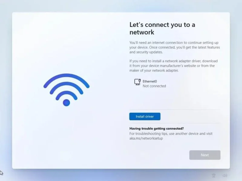 Come installare Windows 11 senza connessione a Internet.