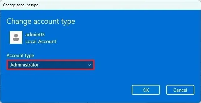 Come cambiare il nome della cartella utente su Windows 11