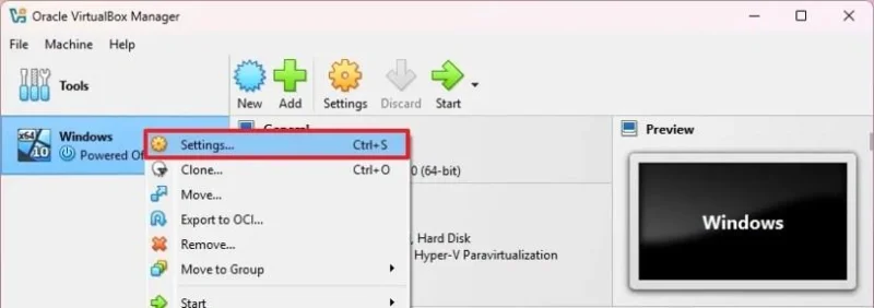 So binden Sie eine ISO-Datei in VirtualBox unter Windows 11 und 10 ein.
