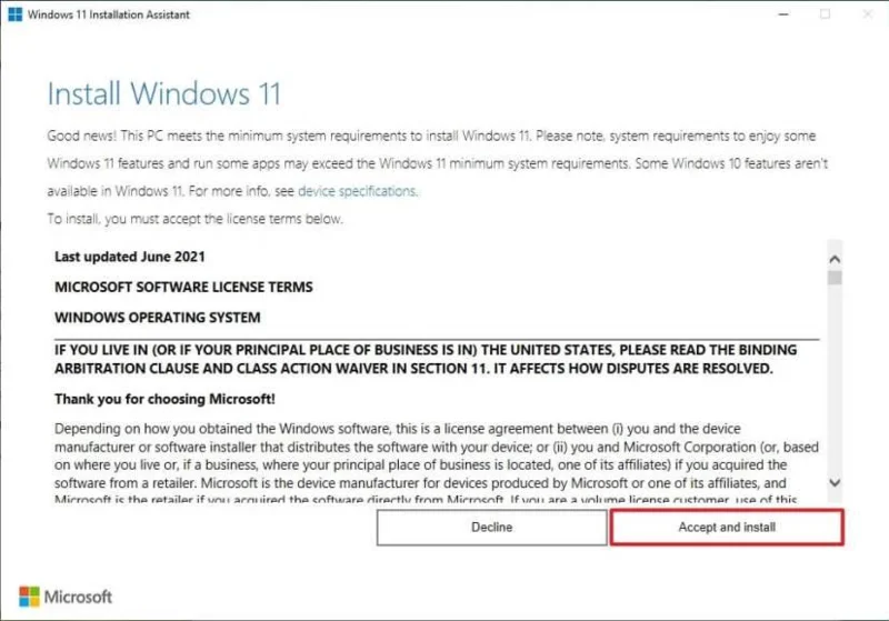 Come aggiornare Windows 10 a Windows 11 in 24 ore