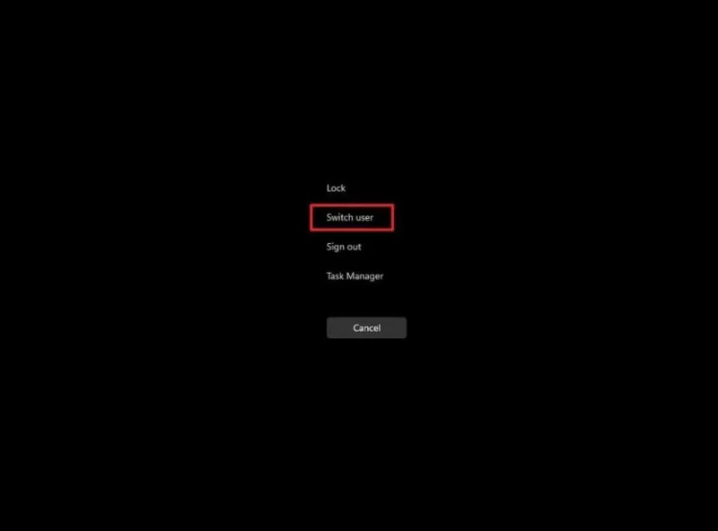 วิธีล็อกหน้าจอ ออกจากระบบ และสลับผู้ใช้บน Windows 11