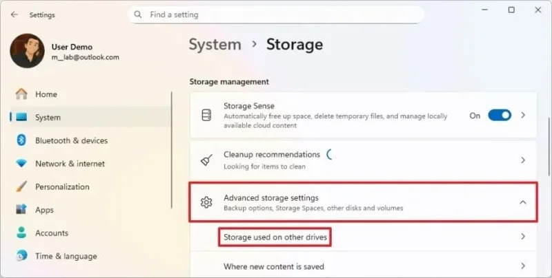 Come vedere cosa occupa spazio sul disco rigido in Windows 11