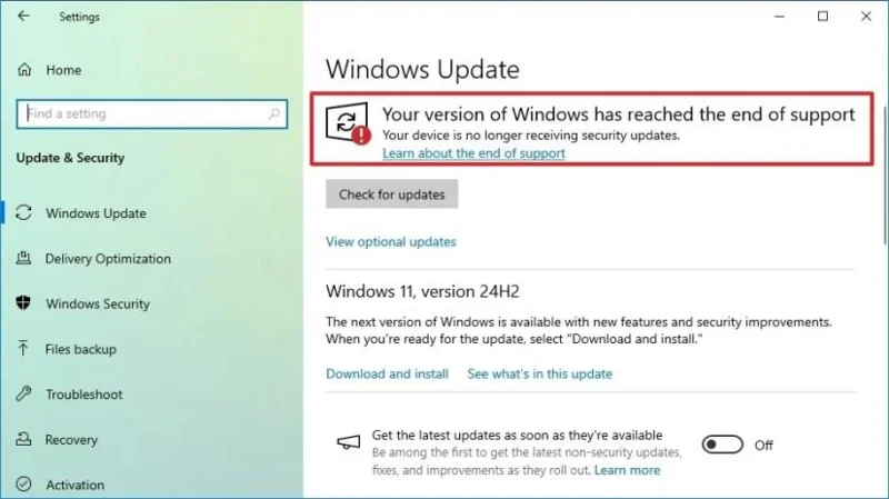 El soporte para Windows 10 ha finalizado; LTSC 2021 e IoT LTSC 2021 aún cuentan con soporte. El soporte para Windows 10 ha finalizado; LTSC 2021 e IoT LTSC 2021 aún cuentan con soporte.