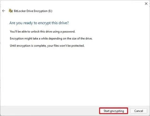 Come abilitare BitLocker su Windows 11
