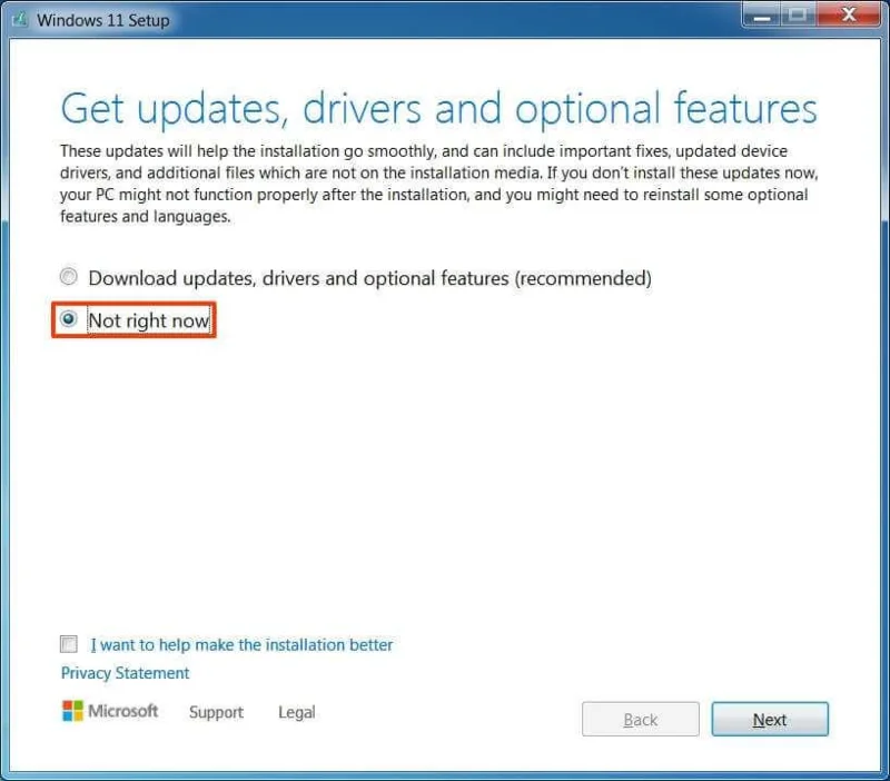 Come aggiornare da Windows 7 a Windows 11
