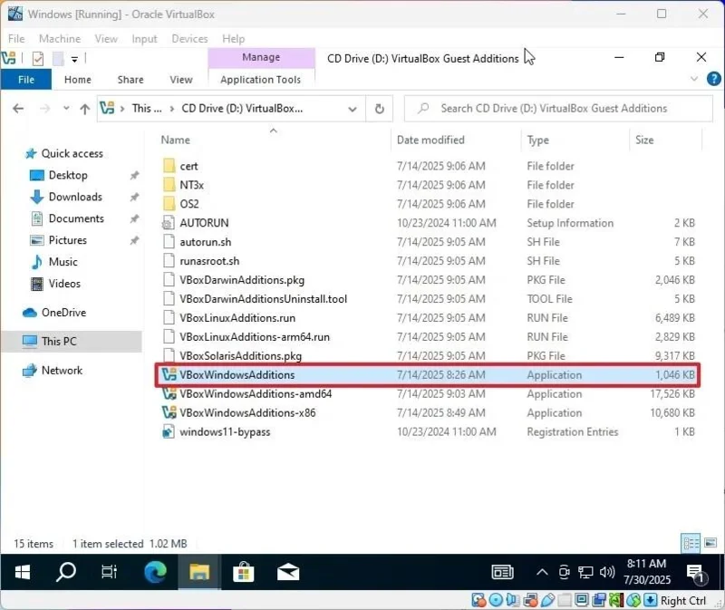 Come installare le Guest Additions per Windows 11 (o 10) su VirtualBox Come installare le Guest Additions per Windows 11 (o 10) su VirtualBox