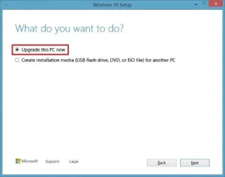 Come aggiornare da Windows 8.1 a Windows 10.
