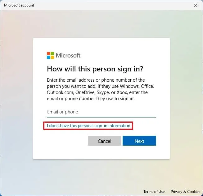 Come creare un account locale su Windows 11