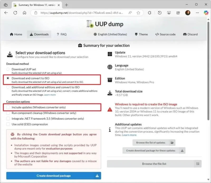 Come scaricare il file ISO di Windows 11