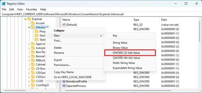 Come allineare a sinistra la barra delle applicazioni in Windows 11