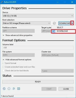 Come creare un supporto di installazione USB avviabile di Windows 10