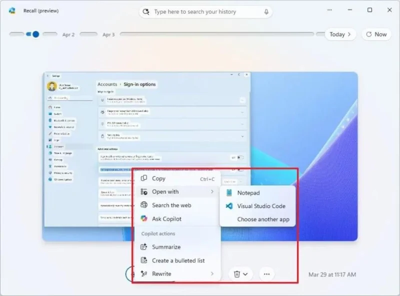 Con l'aggiornamento di maggio 2025, Windows 11 Recall viene finalmente lanciato per i PC Copilot+.
