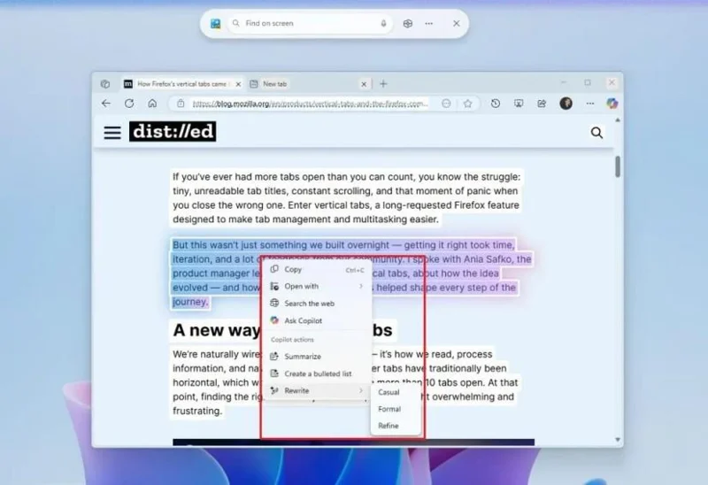 Come utilizzare Click to Do per eseguire azioni basate sull'intelligenza artificiale su testo e immagini in Windows 11