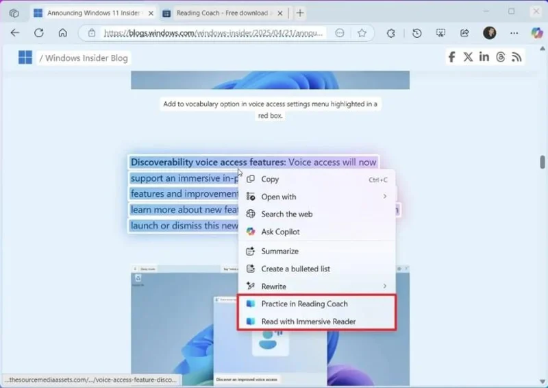 Build 26200.5562 (KB5055642) für Windows 11 bringt neue KI-Funktionen in den Entwicklerkanal.