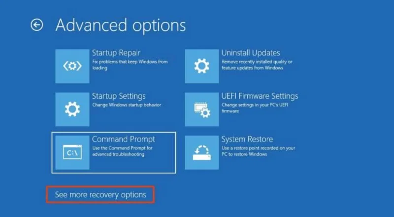 Windows 11에서 Copilot+ PC의 전체 백업을 생성합니다. Windows 11에서 Copilot+ PC의 전체 백업을 생성합니다.