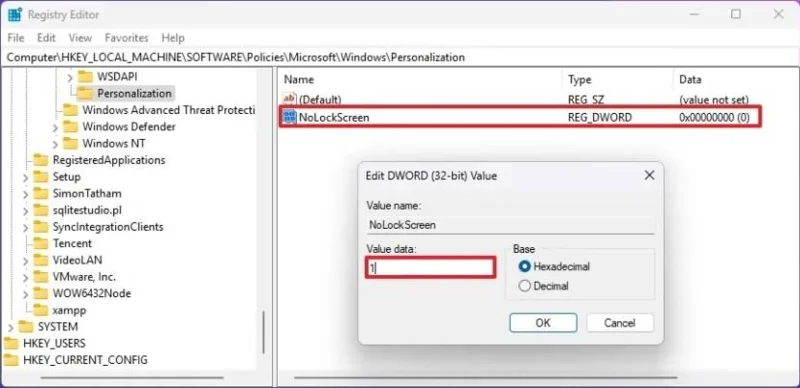 Cómo desactivar la pantalla de bloqueo en Windows 11 Cómo desactivar la pantalla de bloqueo en Windows 11