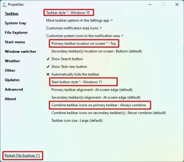 Come spostare la barra delle applicazioni in alto o di lato su Windows 11