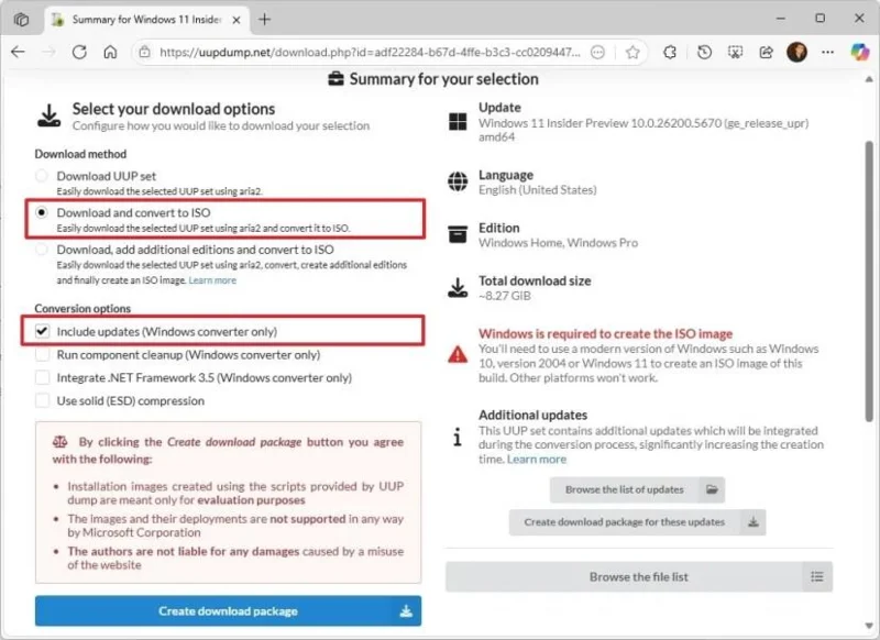 Come scaricare l'immagine ISO di Tiny11 per Windows 11 25H2