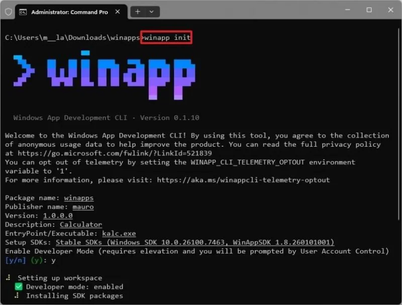 Comment installer plus rapidement l'outil WinApp pour créer des applications sous Windows 11 Comment installer plus rapidement l'outil WinApp pour créer des applications sous Windows 11