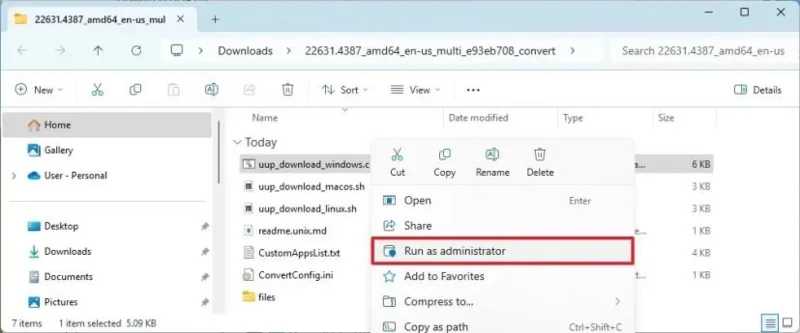 Come scaricare il file ISO ufficiale di Windows 11 23H2
