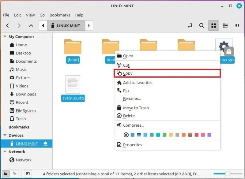 Come installare Linux Mint per passare da Windows 10