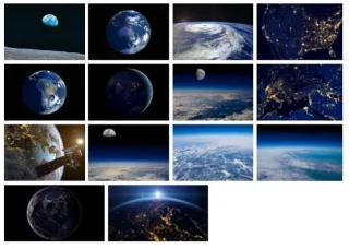 Tema La Terra vista dallalto per Windows 10 (scarica)