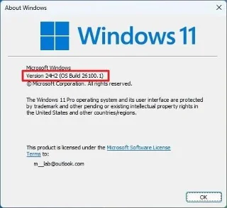 Come verificare se Windows 11 24H2 è installato sul tuo PC