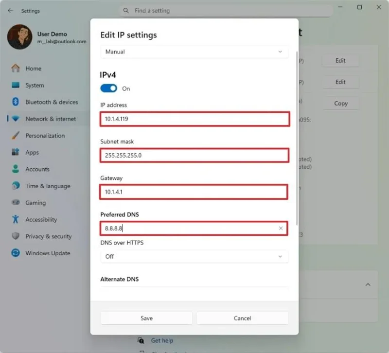 วิธีตั้งค่าที่อยู่ IP แบบคงที่บน Windows 11
