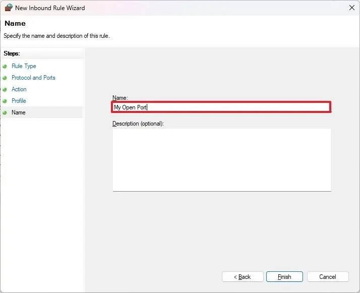 วิธีเปิดพอร์ตไฟร์วอลล์บน Windows 11