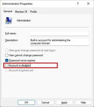 Come creare un account amministratore locale su Windows 11