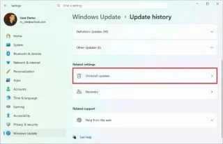 5 modi per disinstallare manualmente un aggiornamento su Windows 11 (2026)