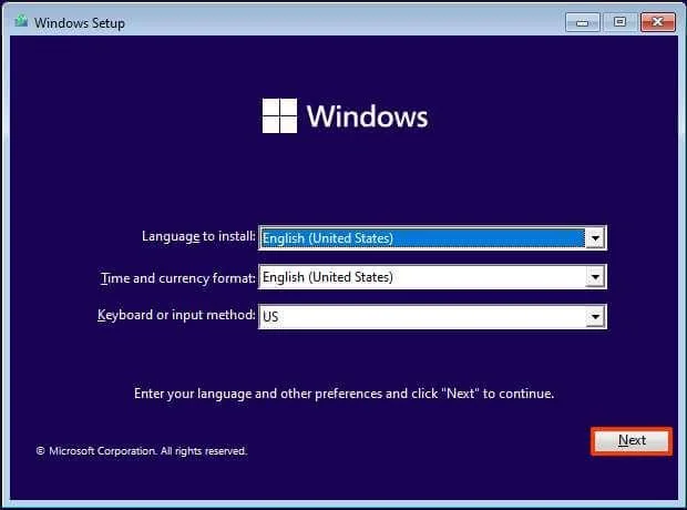 Eseguire un'installazione pulita di Windows 11 23H2