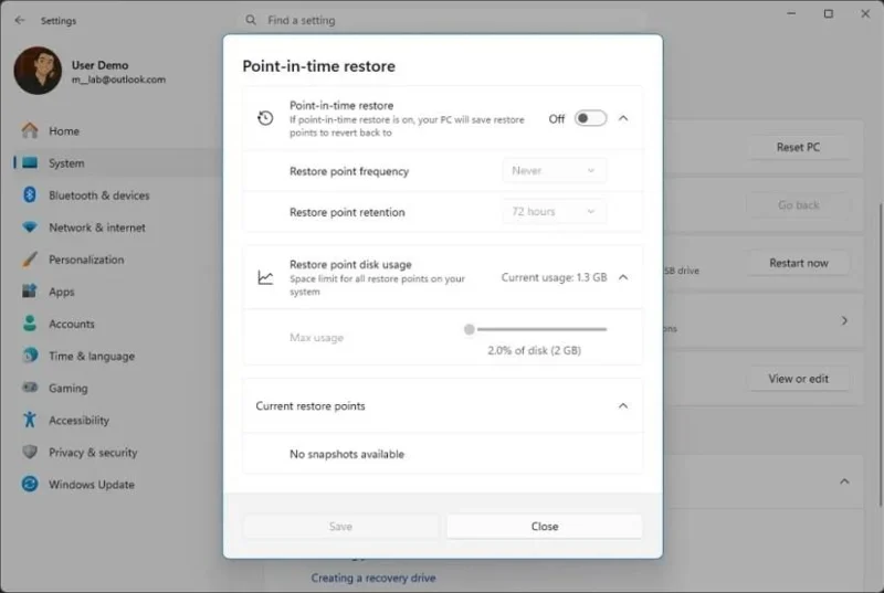 Build 26300.8068 (KB5079464) per Windows 11 26H2 migliora la funzionalità di sgrassaggio e la configurazione (Dev)
