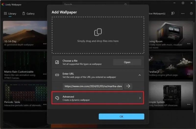 Cara menetapkan kertas dinding desktop langsung pada Windows 11 Cara menetapkan kertas dinding desktop langsung pada Windows 11