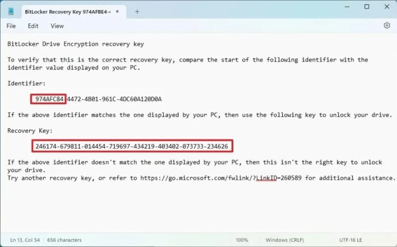 Come trovare la chiave di ripristino di BitLocker su Windows 11