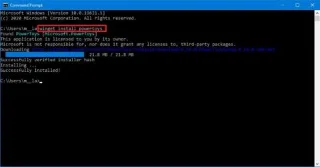 วิธีการติดตั้งแอปโดยใช้ Winget บน Windows 10