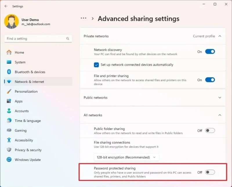 Come condividere file con altri PC in una rete domestica su Windows 11
