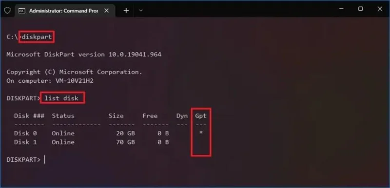 Come verificare se un'unità utilizza lo stile di partizionamento GPT o MBR su Windows 10