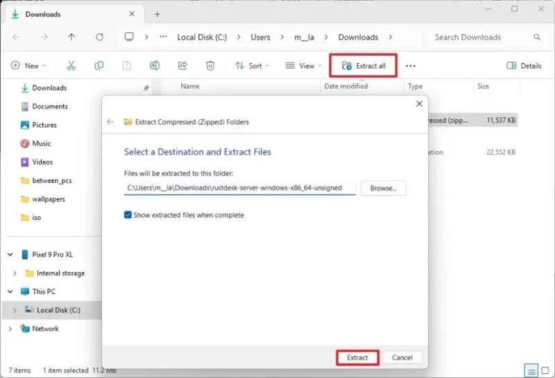 Hoe installeer je RustDesk voor extern bureaublad op Windows 11?