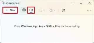 Come creare GIF su Windows 11 utilizzando lo Strumento di cattura.
