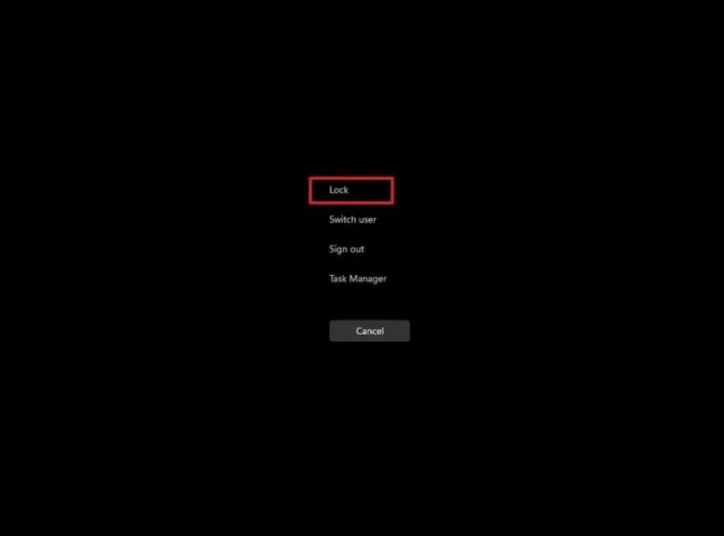 วิธีล็อกหน้าจอ ออกจากระบบ และสลับผู้ใช้บน Windows 11
