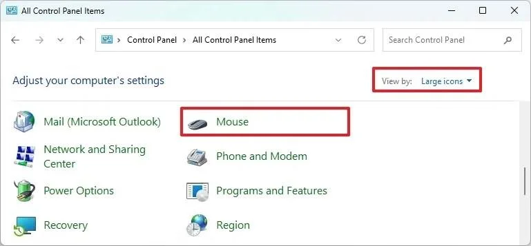 Windows 11でマウスカーソルの色を変更する方法 Windows 11でマウスカーソルの色を変更する方法