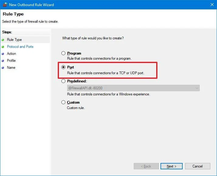 Come aprire la porta del firewall su Windows 10 Come aprire la porta del firewall su Windows 10