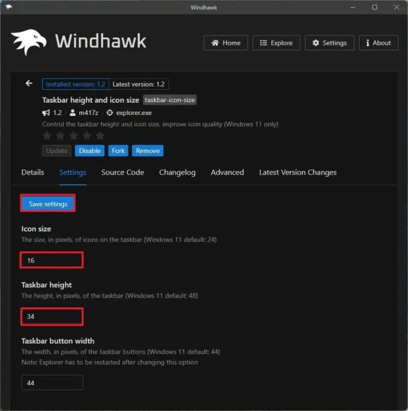 Cómo cambiar el tamaño de la barra de tareas en Windows 11