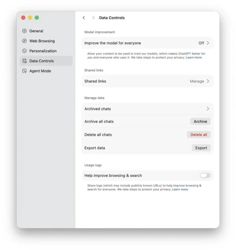 OpenAI lancia il browser ChatGPT Atlas su macOS e Windows 11 (in arrivo prossimamente).